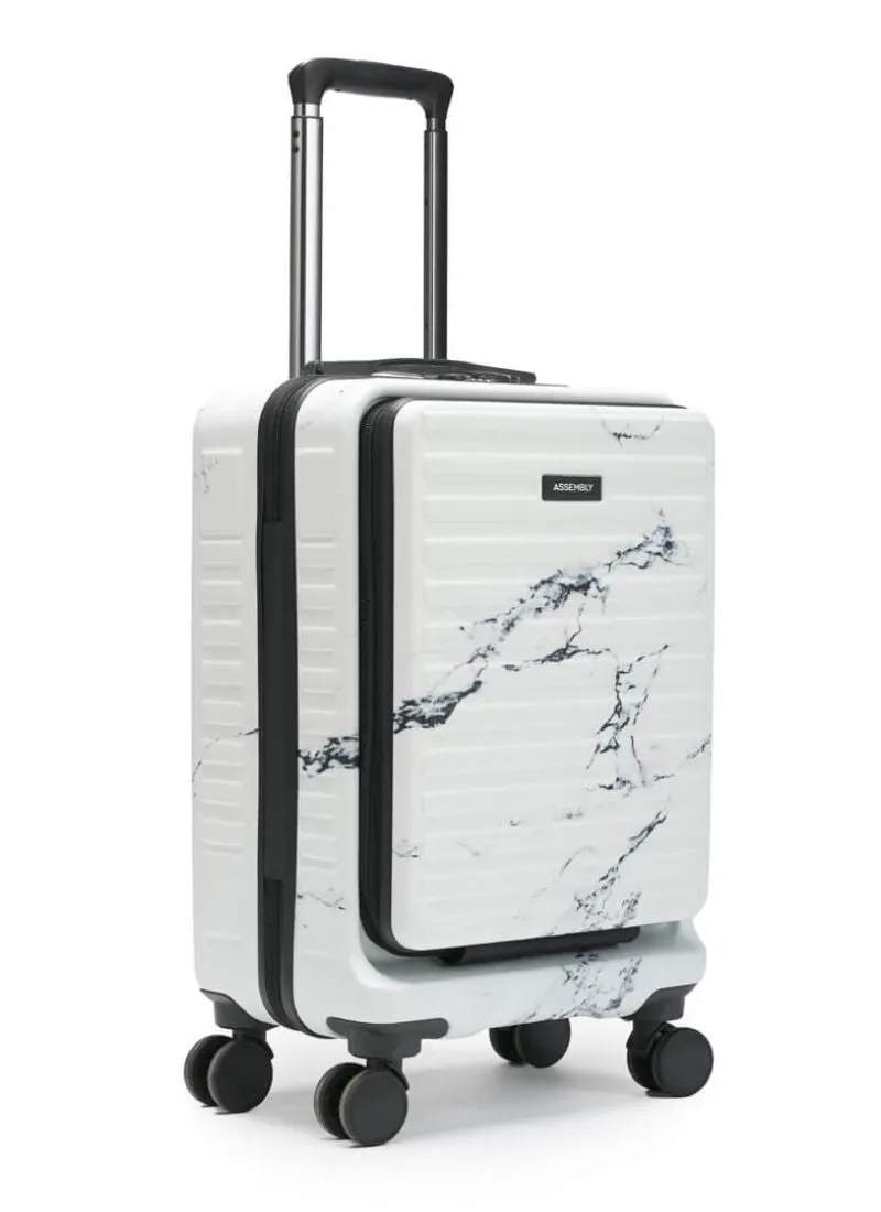 StarkPro | Marble Print | Cabin Hard Luggage